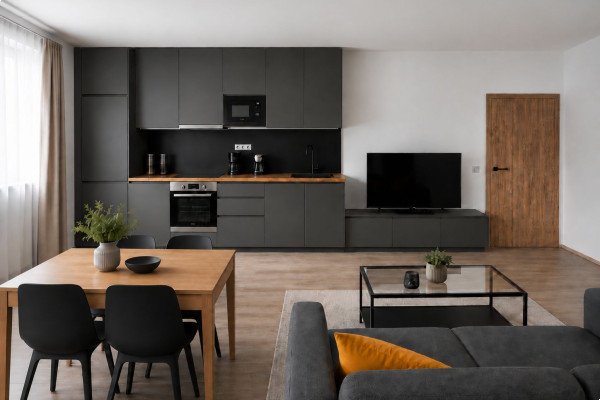 Apartmán 2.01 | Mlýn Herlíkovice | 43,1 m² + lodžie