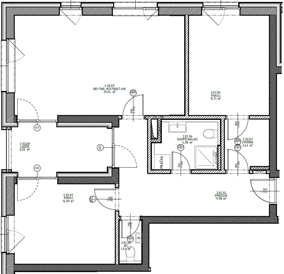 Mlýn Herlíkovice Apt. 2.02