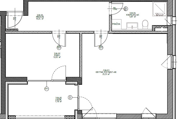 Mlýn Herlíkovice Apt. 3.06