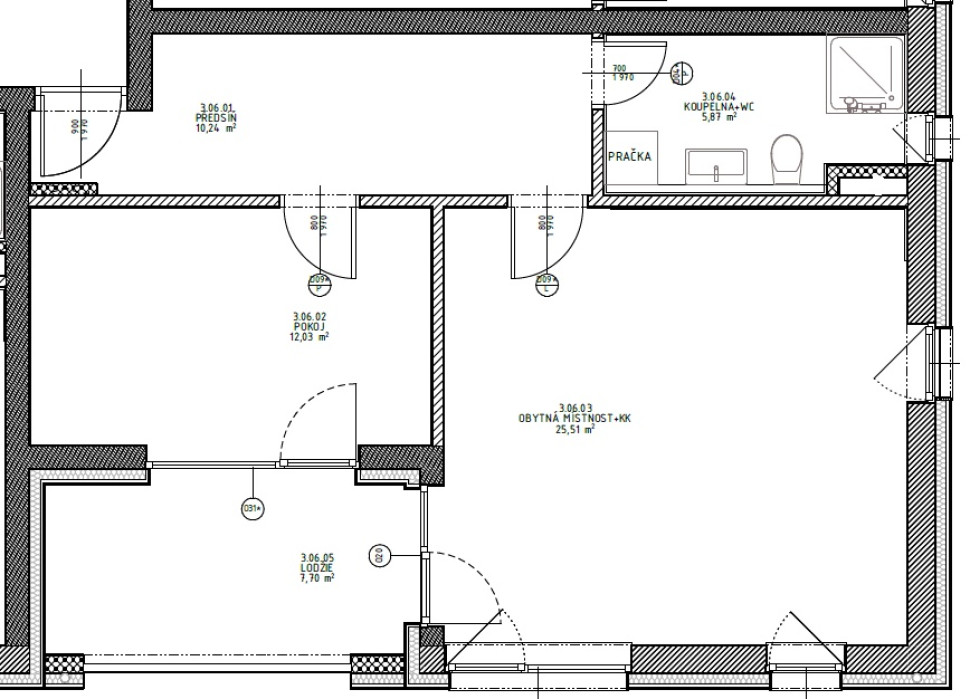 Mlýn Herlíkovice Apt. 3.06